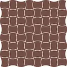 Мозаїка Modernizm Brown 308,6x308,6x6 Paradyz (M-P-309X309-1-MODM.BR)