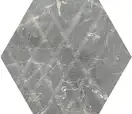 Плитка підлогова Marvelstone Light Grey Heksagon SZKL MAT 17,1x19,8 код 1588 Ceramika Paradyz (R---198X171-1-MARV.LG)
