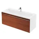 Ravak Тумба под раковину SD Clear 80x38x42 см белый/черешня (X000000758)