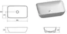 Ravak Uni 500 R Slim Умывальник, белый (XJX01150001)