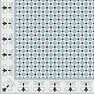 Декор 1900 Valvanera-3 Celeste 200x200x8 Vives (11M2)
