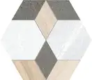 Плитка керамогранітна Hexagono Mayeix Multicolor 230x266x9 Vives (46EN)