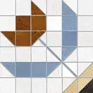 Плитка керамогранітна Seine Sedar-R Azul RECT 200x200x8 Vives (4FAY)