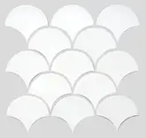 KOTTO Мозаїка SCALES SC 6024 White 240x240x9 0,037 м2 Кераміка Лео