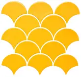 KOTTO Мозаїка SCALES SC 6025 Dark Yellow 240x240x9 0,037 м2 Кераміка Лео