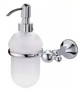 Дозатор мила Regency Re12751 підвісний, скло, хром Bagno&Associati