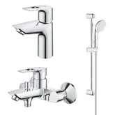 Набір змішувачів для ванни Grohe BauLoop, хром (UA123214S0)