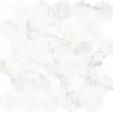 Мозаїка Frost White Білий Heksagon POL 27x27 код 6714 Nowa Gala (M-H-FW010000-X00-1-1)