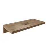 Стільниця під умивальник L 1000 dark walnut, RAVAK (X000000837)