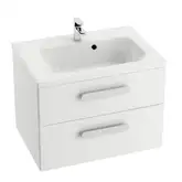 Шафка під умивальник SD 800 CHROME II white-white, RAVAK (X000000922)