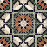 Плитка керамогранітна Cilena-PR Multicolor RECT POL 435x435x9,5 Vives (42J8)