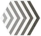 Плитка керамогранітна Hexagono Lacroix Gris 230x266x9 Vives (46EP)
