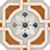 Плитка керамогранітна Octogono Zimer Multicolor 200x200x8 Vives (4P33)