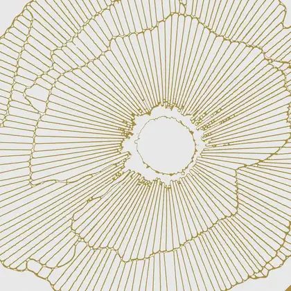 Плитка керамогранітна Art Deco White Spritz Natural 297,5x297,5x9,9 Aparici (25536)