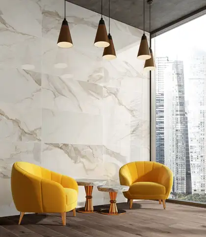 Плитка керамогранітна Calacatta Silver 120 LUX 600x1200x11 Azteca (25614) Плитка керамогранітна Calacatta Silver 120 LUX 600x1200x11 Azteca (25614)