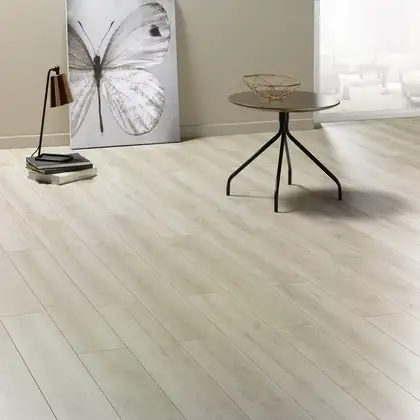 Beauty Floor Ламінат Амбер 502 Білий Дім 33кл 10мм 5G Alsapan ФРАНЦІЯ (00566364)