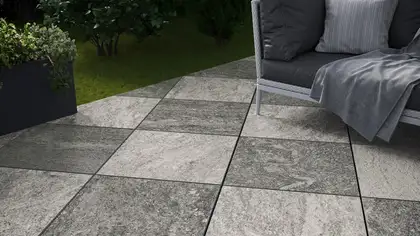 Плитка керамогранітна Arragos Dark Grey 2.0 RECT 597x597x20 Cerrad (5900423052394) Плитка керамогранітна Arragos Dark Grey 2.0 RECT 597x597x20 Cerrad (5900423052394)
