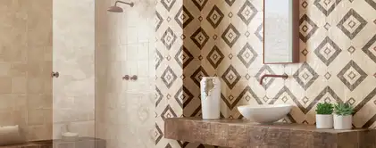 Плитка керамогранітна Tuscania Beige 200x200x9 Mainzu (PT02841)