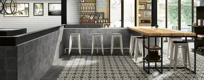 Плитка керамогранітна Norland Black 200x200 Mainzu (PT02924)