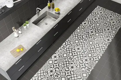 Плитка керамогранітна Trinity Black 200x200 Mainzu (PT02945)