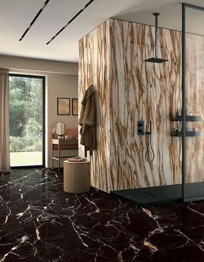 Плитка керамогранітна WA 01 Calacatta Copper LUC SQ 800x160x9 Mirage (AQJ8) Плитка керамогранітна WA 01 Calacatta Copper LUC SQ 800x160x9 Mirage (AQJ8)