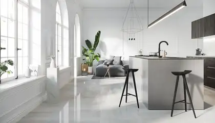Плитка керамогранітна Grava White LAP 598x1198x8 Opoczno (TGGP1000826249) Плитка керамогранітна Grava White LAP 598x1198x8 Opoczno (TGGP1000826249)