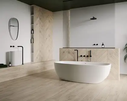 Декор Heartwood Cardamon Chevron Правий 9,8x59,8 код 8243 Ceramika Paradyz (R-R-098X598-1-HEWO.CD-P)