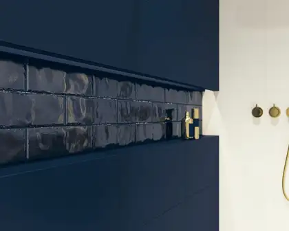 Плитка стінова Porcelano Blue Ondulato 98x298x8,4 Paradyz (S-O-098X298-1-PORC.BL) Плитка стінова Porcelano Blue Ondulato 98x298x8,4 Paradyz (S-O-098X298-1-PORC.BL)