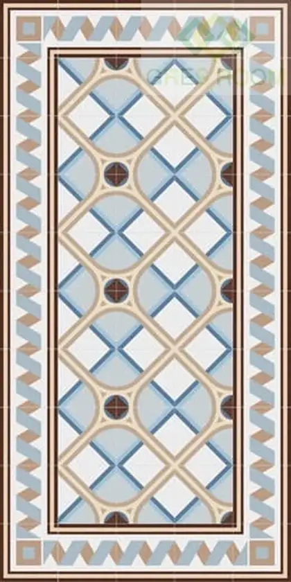 Декор 1900 Florentina-2 Celeste 200x200x8 Vives (11J6) Декор 1900 Florentina-2 Celeste 200x200x8 Vives (11J6)
