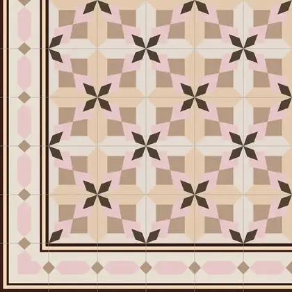 Плитка керамогранітна 1900 Roura-2 Beige декор 200x200x8 Vives (11J8) Плитка керамогранітна 1900 Roura-2 Beige декор 200x200x8 Vives (11J8)