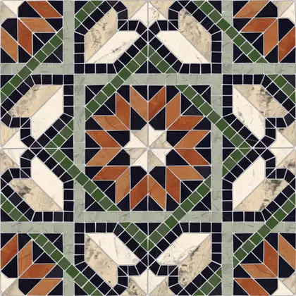 Плитка керамогранітна Cilena-PR Multicolor RECT POL 435x435x9,5 Vives (42J8)