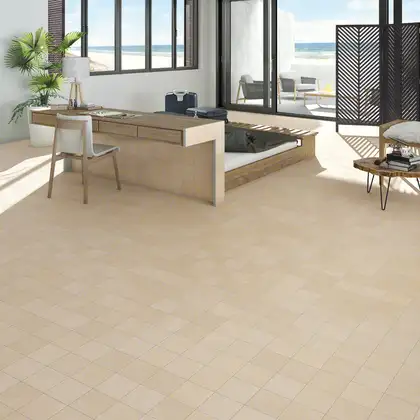 Плитка керамогранітна Seine Corneille-R Crema RECT 150x150x8 Vives (47DC) Плитка керамогранітна Seine Corneille-R Crema RECT 150x150x8 Vives (47DC)