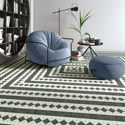 Декор Seine Iena-R 3 Grafito RECT 200x200x8 Vives (4FBA) Декор Seine Iena-R 3 Grafito RECT 200x200x8 Vives (4FBA)