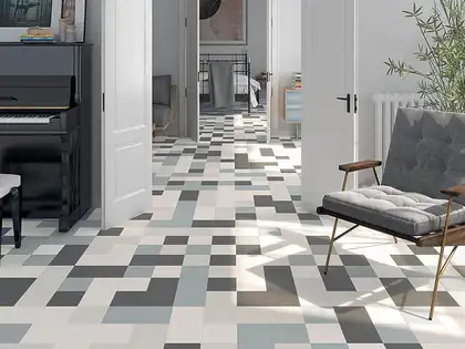 Плитка керамогранітна Alameda-R Antracita RECT 200x200x8,5 Vives (4FBC) Плитка керамогранітна Alameda-R Antracita RECT 200x200x8,5 Vives (4FBC)
