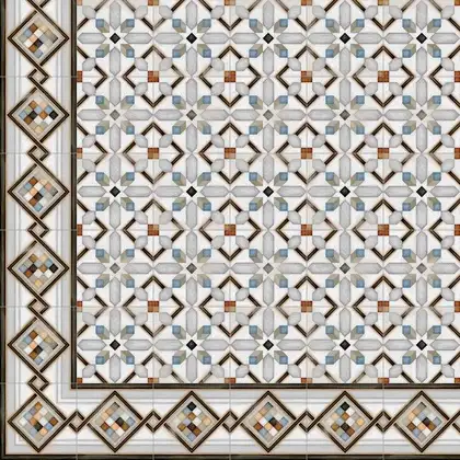 Плитка керамогранітна Vodevil Demel Multicolor декор 200x200x8 Vives (4P05) Плитка керамогранітна Vodevil Demel Multicolor декор 200x200x8 Vives (4P05)