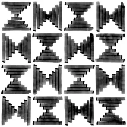 Плитка керамогранітна Wilder Sombra 200x200x8 Vives (4P06)