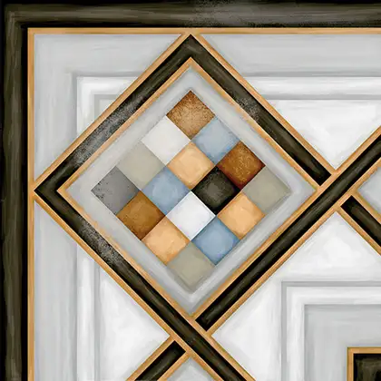 Плитка керамогранітна Pombo-3 Multicolor декор 200x200x8 Vives (4P89)