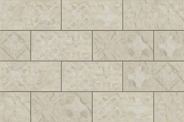 Камінь фасадний Torstone Bianco Decor 14,8x30x0,9 код 9249 Cerrad (5902510809249)