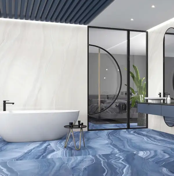 Плитка керамогранітна Onix Blue POL 1197x2797x6 Cerrad (5903313327480)