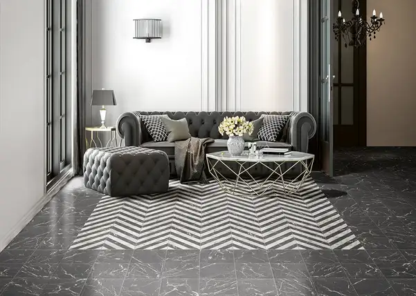 Плитка керамогранітна Hermitage Dark 200x200 Mainzu (PT02943)