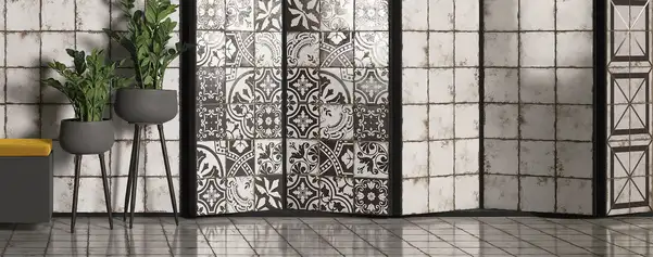 Плитка керамогранітна Metallici White 200x200x9 Mainzu (PT02985)
