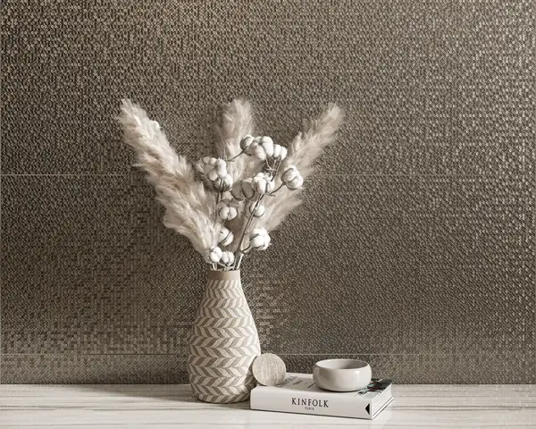 Декор Noisy Whisper Anthracite RECT STR Блиск 39,8x119,8 код 8775 Ceramika Paradyz (ISR-0,4X1,2-1-NOIS.AN)
