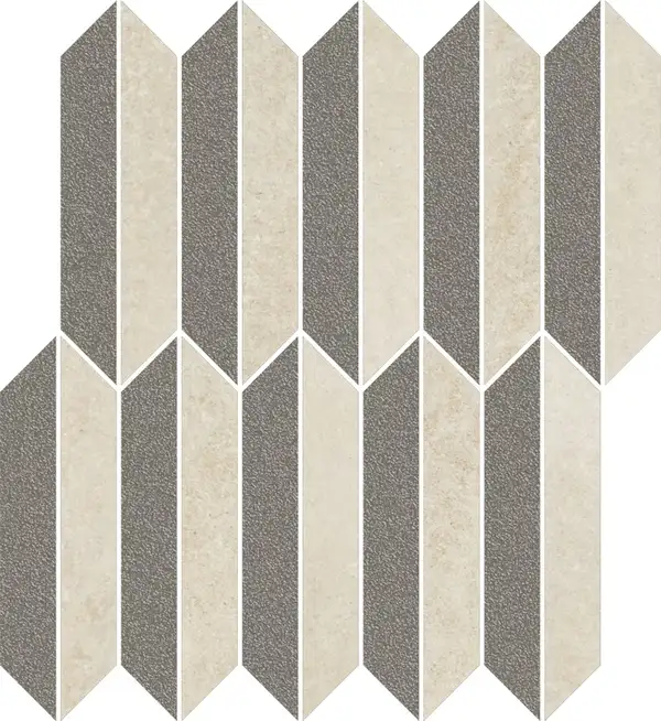 Мозаїка різана Mystic Shadows Beige Mix MAT 27,4x29,8 код 9687 Ceramika Paradyz (M-C-274X298-1-MYSH.BEMX)