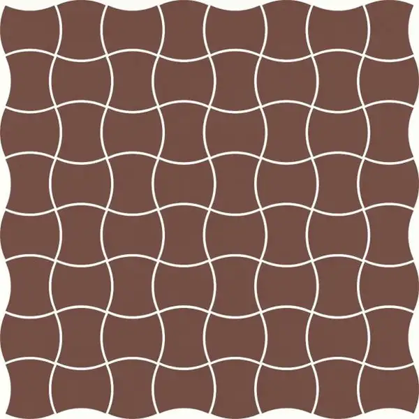 Мозаїка Modernizm Brown 308,6x308,6x6 Paradyz (M-P-309X309-1-MODM.BR)