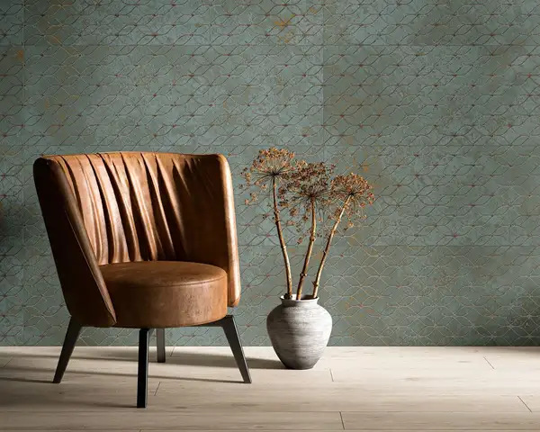 Декор Unique Lady Green RECT 39,8x119,8 код 0020 Ceramika Paradyz (S-R-0,4X1,2-1-UNLA.GNDE)