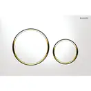 Geberit Sigma 20 Клавиша смыва, белый/позолота (115.882.KK.1)