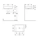 Geberit VariForm Раковина накладная 55x40 см, белая (500.779.01.2)