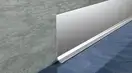 Плінтус 60x11x2000 мм, срібло блискуче БРАШ, Lucciano (BMA6011ABS)