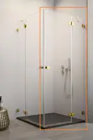 Душова кабіна (половина) Essenza Pro Gold KDD 100 права, RADAWAY (10096100-09-01R)