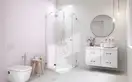 Комплект бокових стінок Essenza Pro PTJ 80 Z x 90 S, RADAWAY (10100400-01-01)